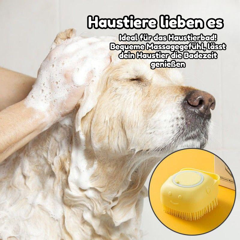 Haustier-Duschbürste