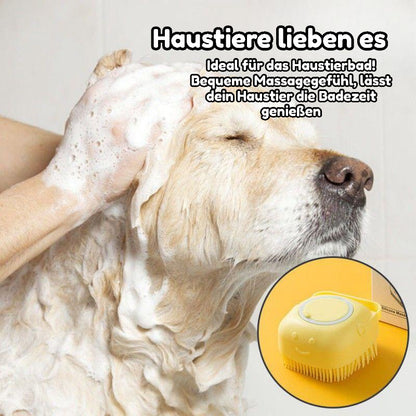 Haustier-Duschbürste