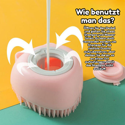 Haustier-Duschbürste