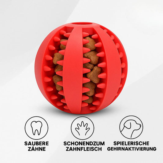Interaktiver Hundeball – Kauen, Reinigen & Füttern
